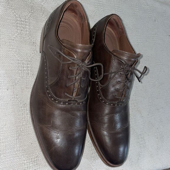 Cole Haan Men’s Dress Shoes Size 12 M Brown Leather Business Formal City main image 5